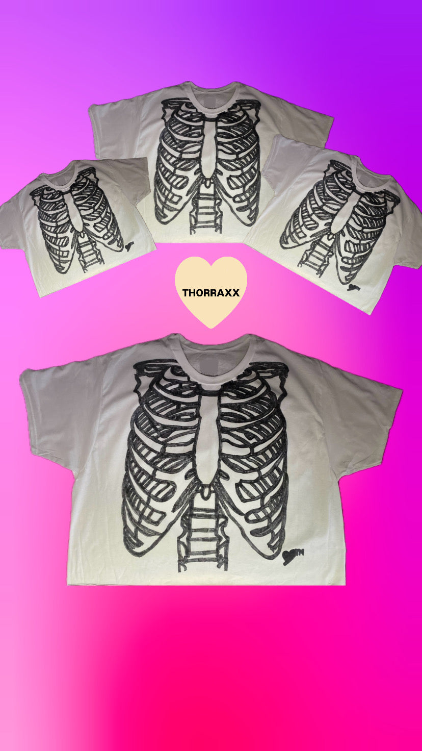 THORRAXX™ Hand-Drawn Thorax Oversized T-Shirt