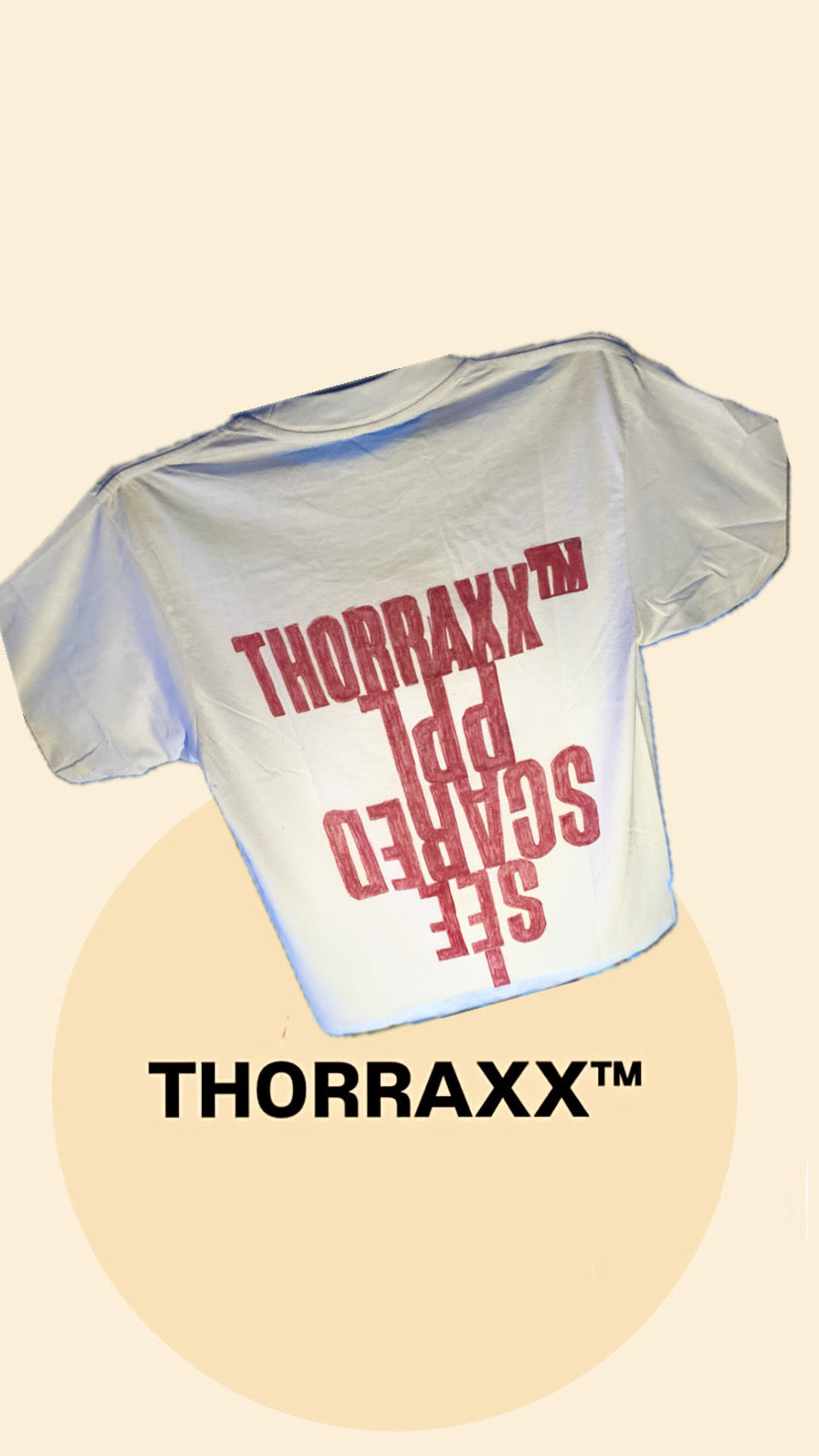 THORRAXX “See Scared PPL” Box Cut T-Shirt – Unisex