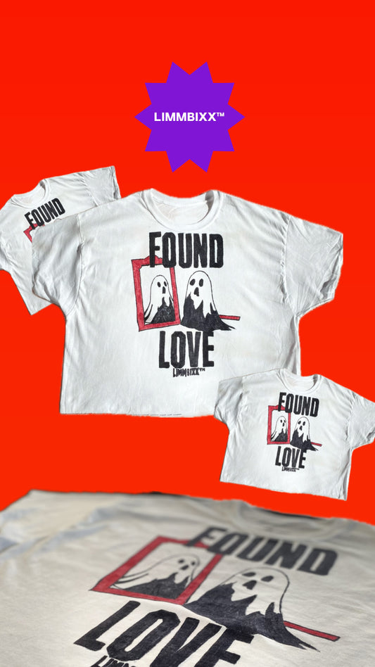 LIMMBIXX™ “FOUND LOVE” Oversized Box-Cropped T