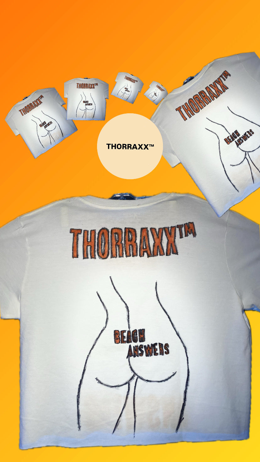THORRAXX™ “Beach Answers” Graphic Box Cut Tee – All Sizes Available