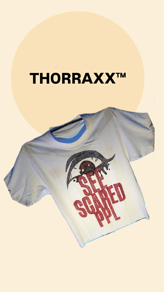 THORRAXX “See Scared PPL” Box Cut T-Shirt – Unisex