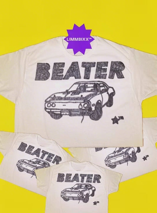 LIMMBIXX™ “BEATER” Hand-Drawn Oversized T-Shirt
